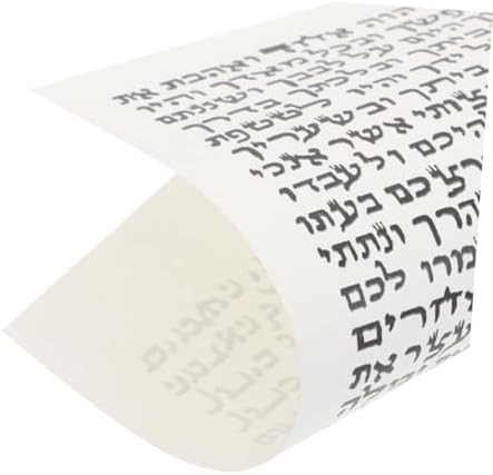 Zerodeko 100pcs Mezuzah Scroll for Door Decorations