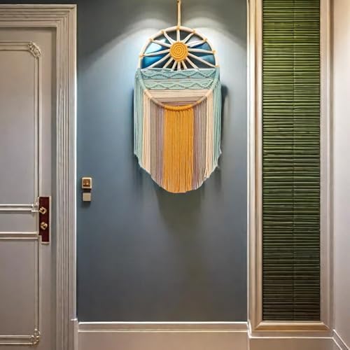 Macrame Curtains Cotton Door Curtains for Privacy and Style