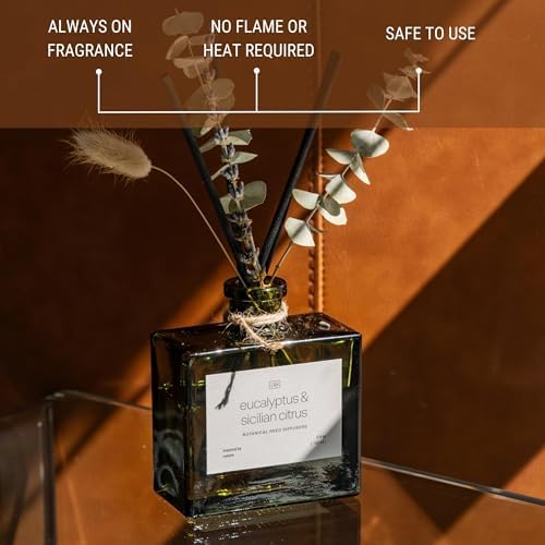 Craft Kin Reed Diffuser with Dried Flowers 5 oz