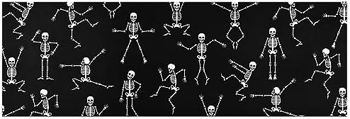 Happy Halloween Runner Rug Non Slip Black Laundry Room Mat 20x60