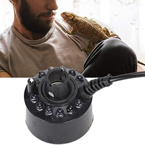 FUZHUI Mist Maker with LED Light 12W Reptile Humidifier