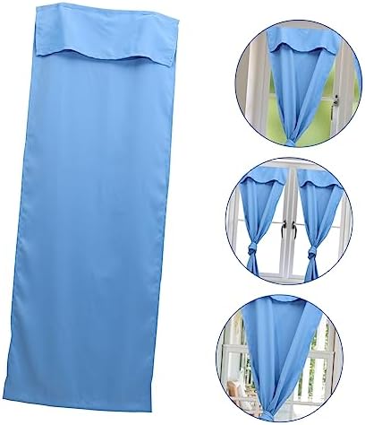 Luxshiny Blackout Door Curtain for Kitchen Bedroom Bathroom