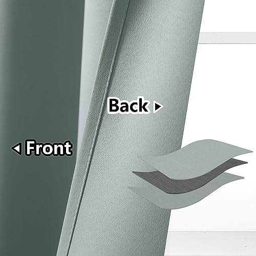 AOSKY Door Curtains for Privacy and Light Block