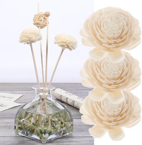 PRETYZOOM 3pcs Reed Diffuser Sticks for Home Office Decor
