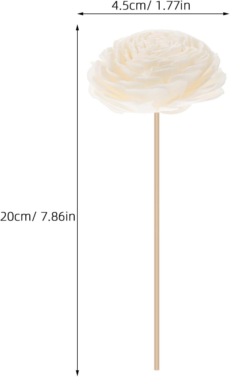 PRETYZOOM 3pcs Reed Diffuser Sticks for Home Office Decor