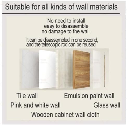 Temporary Door Curtain with Track Rail and Pleated Folds 1