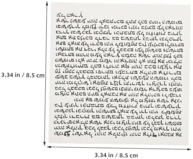 Zerodeko 100pcs Mezuzah Scroll for Door Decorations