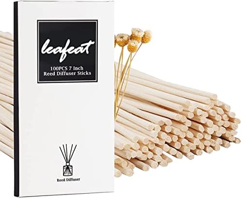 100 Pack Reed Diffuser Sticks 7 Inch Natural Rattan