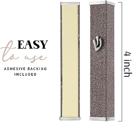 SURI Modern Mezuzah with Self-Stick Case