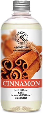 Cinnamon Reed Diffuser Refill 17 Oz Natural Essential Oil