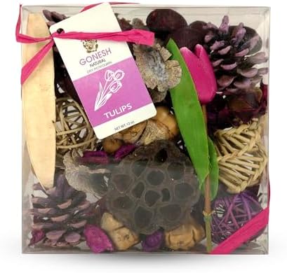 Gonesh Tulip Potpourri 12 oz Acetate Gift Box