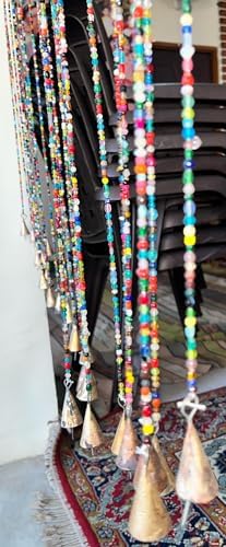 Mango Gifts Set of 10 Bohemian Beaded Curtains 72-Inch