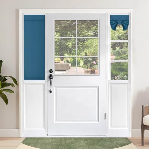 OutdoorLines Blackout Sidelight Curtains for Front Door 1 Panel