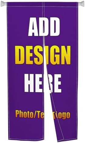 Customize Noren Curtain with Personalized Photo and Logo