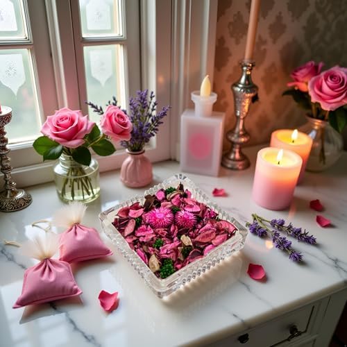 Pretysnow Spring Potpourri Bags Rose Scented