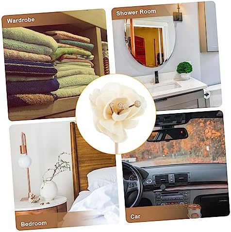 Zerodeko 5pcs Natural Rattan Diffuser Sticks for Home Fragrance