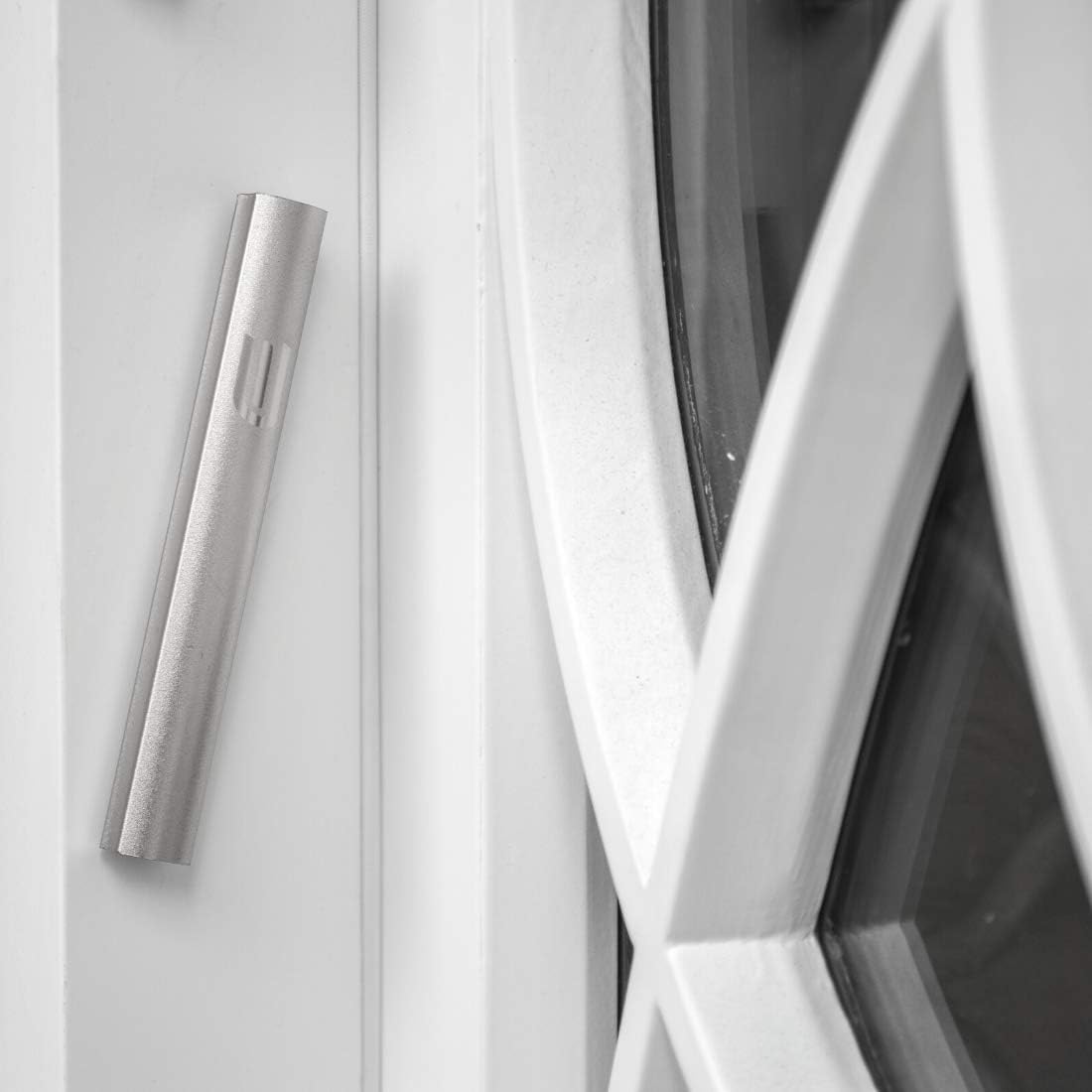 AS Mezuzot Aluminum Waterproof Mezuzah Silver 5inch