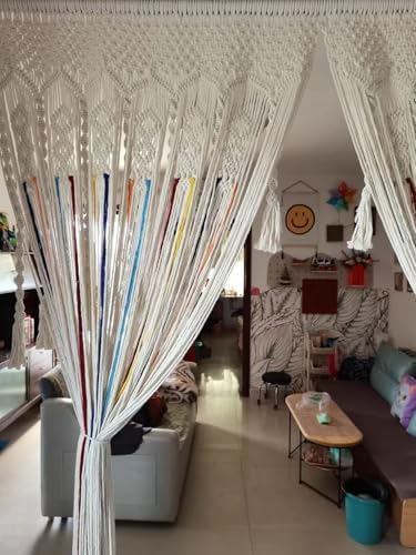 Beads Curtain for Doorway Bohemian Room Divider 433x787in
