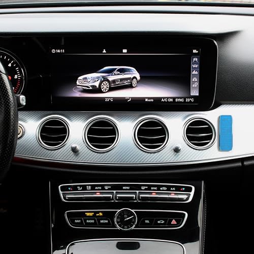 Car Mezuzah with Travelers Prayer and Sky Blue Design