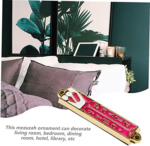 PRETYZOOM Retro Mezuzah Decor for Jewish Doorways