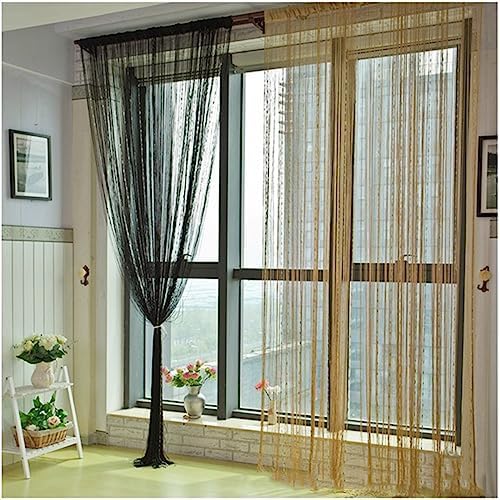 Beaded String Curtains for Door and Window Decor