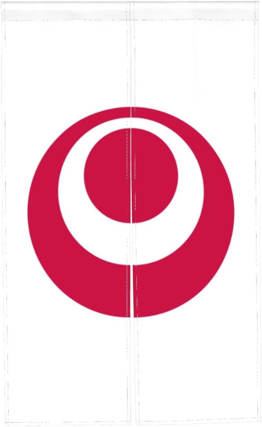 Okinawa Prefecture Flag Curtains for Doorways 34x56in