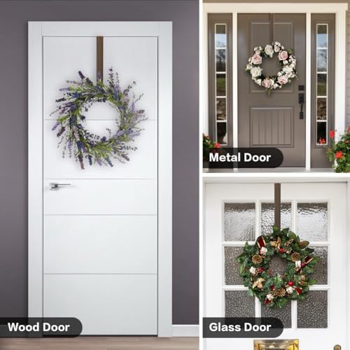 Adjustable Wreath Hanger 149-25 Inch Metal Door Hanger