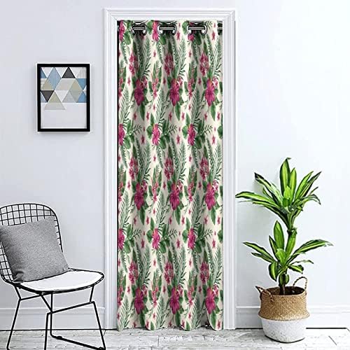 XISUNYA Decorative Door Curtain Panel 42x80 Inch