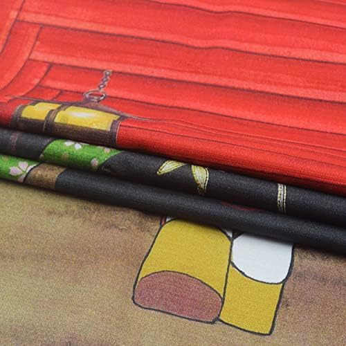 LIGICKY Noren Doorway Curtain Kyoto Geisha Fushimi Inari Tapestries
