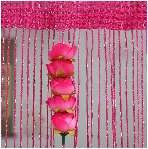 100x200cm Thread Curtain for Elegant Room Division and Decor