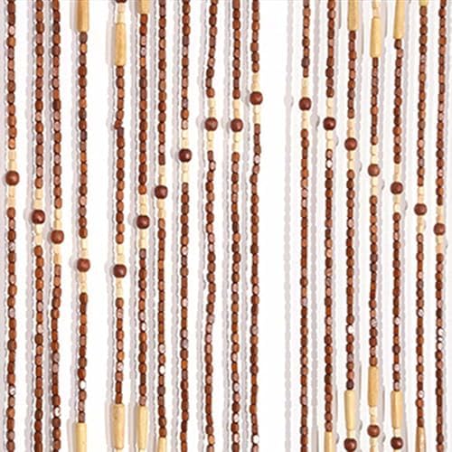 Wooden Bead Curtain 32 Lines for Living Room and Bedroom