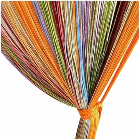 Mixed Color Thread Curtains 100x200cm Panels