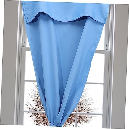 Luxshiny Blackout Door Curtain for Kitchen Bedroom Bathroom
