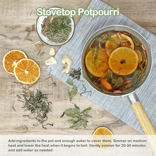 Healing Potpourri with Cinnamon Ginger Lavender Anise Star and Orange