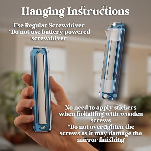 TYLDUM Clear Mezuzah Case for Door
