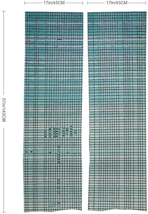 Japanese Noren Door Curtain Grid Style 34x57 Inches
