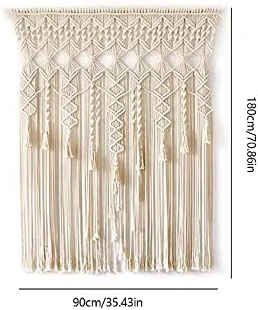 CHALIGHT Large Macrame Boho Chic Wall Hanging Tapestry