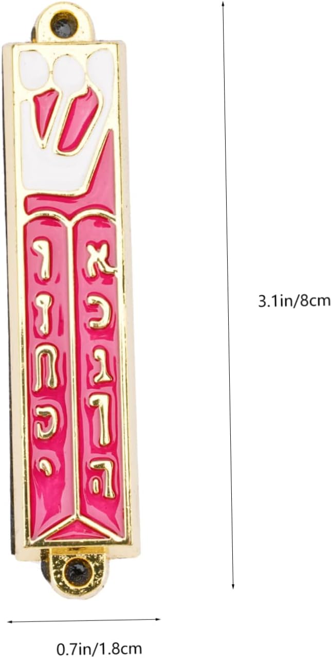 PRETYZOOM Retro Mezuzah Decor for Jewish Doorways