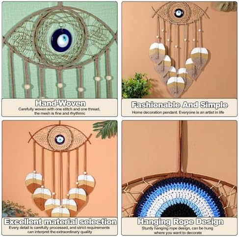 Bohemian Macrame Leaf Wall Hanging Decor