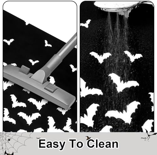 ASPMIZ Halloween Runner Rug Non Slip for Hallways