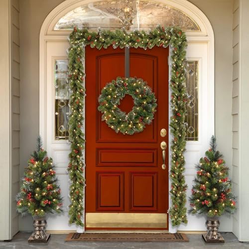 Adjustable Wreath Hanger 149-25 Inch Metal Door Hanger