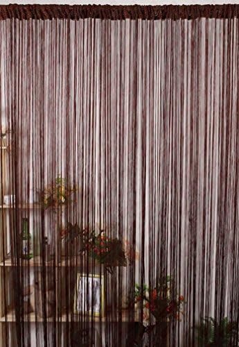 Yiyida Dew Drop Tassel String Curtain Panel 300x300cm