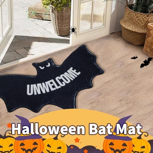 Batman Themed Bat Shape Coir Welcome Mat