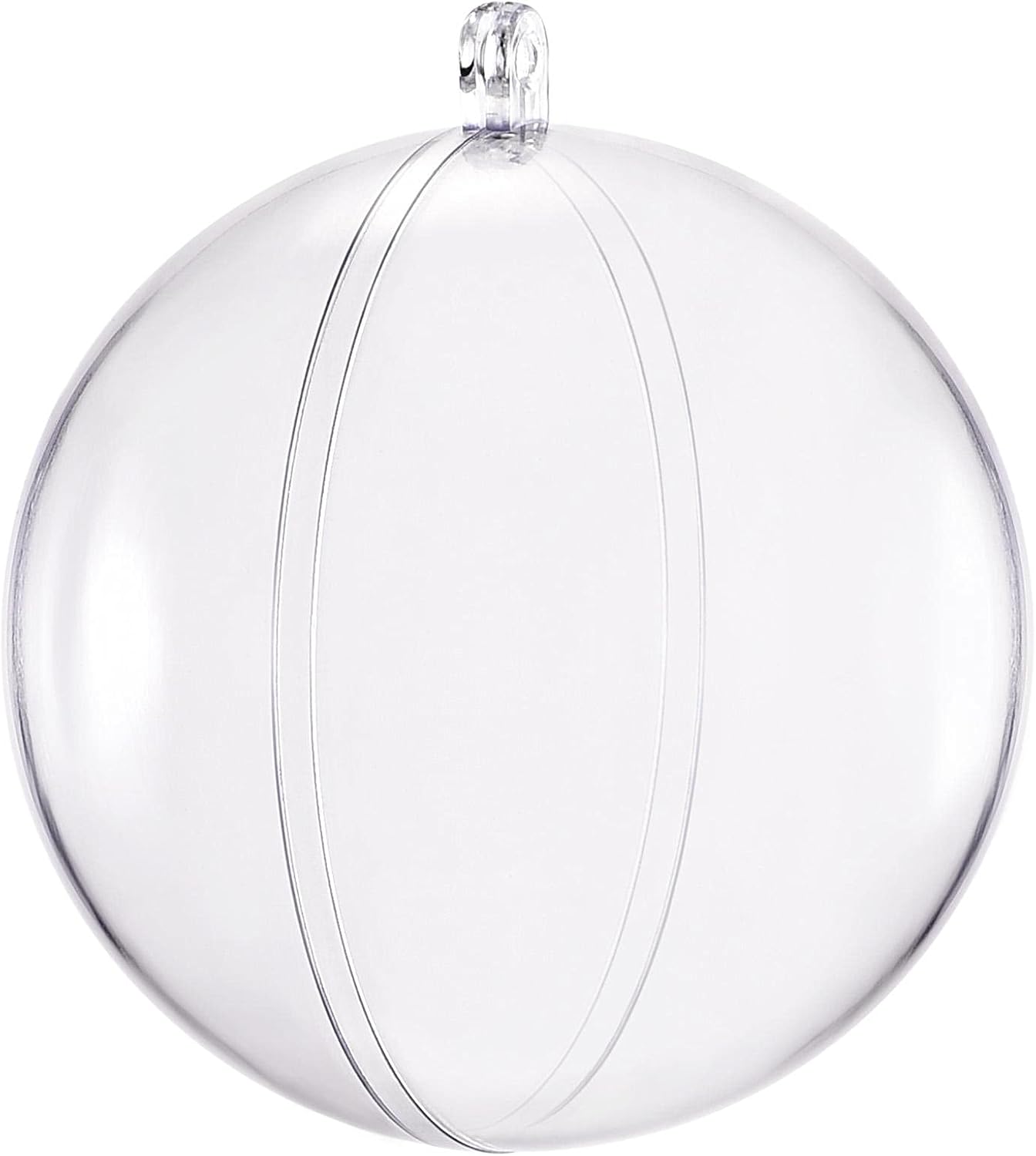 uxcell 4pcs 5 12 Inch Clear Plastic Ornaments Ball
