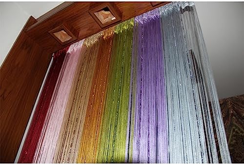 Beaded String Curtains for Door and Window Decor