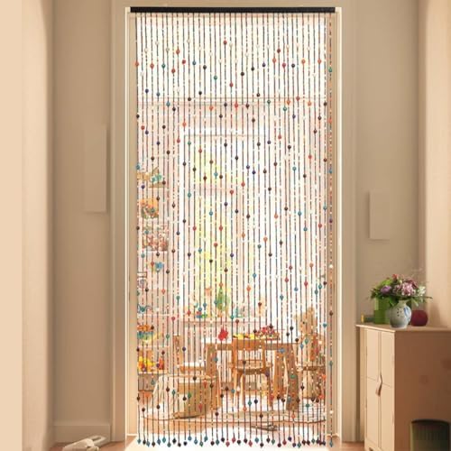 Doorway Beads Bamboo Curtain 38 Strands 354x748in