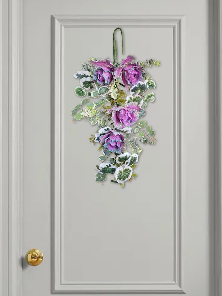 2755 Inch Artificial Yellow Sunflower Wall Hanging Wreath