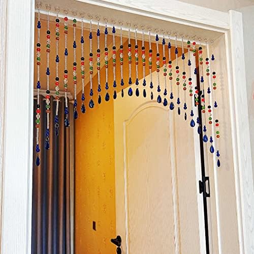Clear Crystal Beaded Curtain for Doorways and Windows