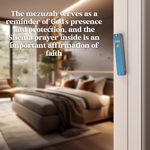 TYLDUM Clear Mezuzah Case for Door