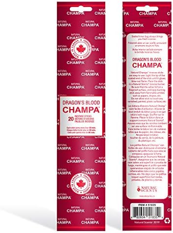Dragons Blood Champa Incense Sticks Pack of 20